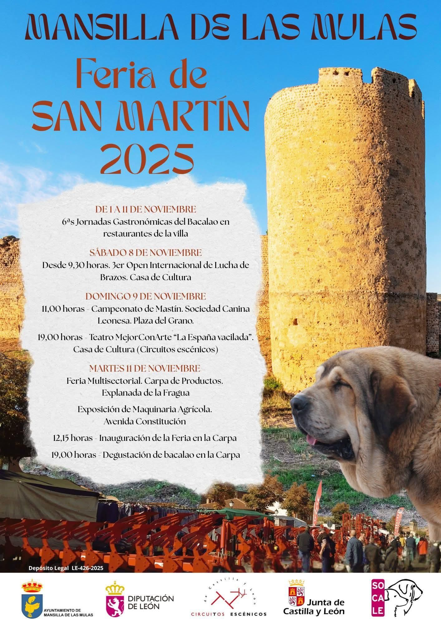 Feria de San Martín de Mansilla de las Mulas.