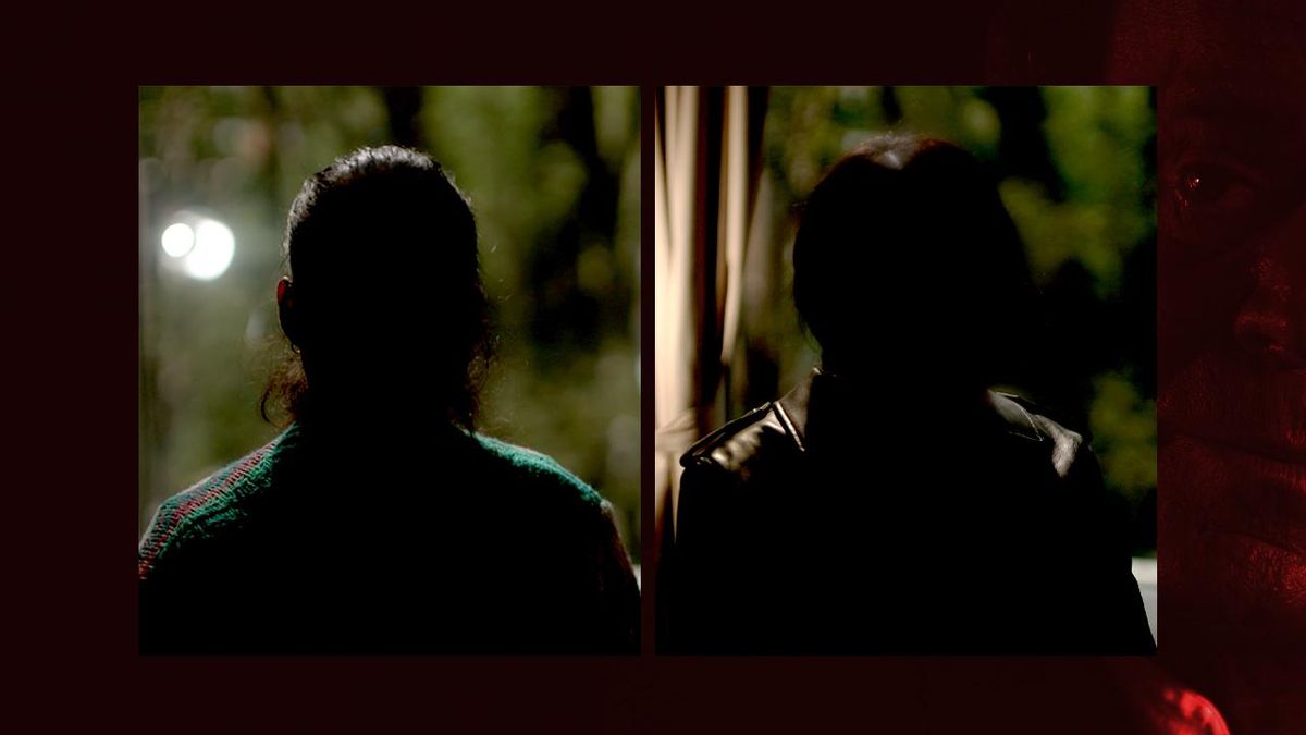 Rebeca y Laura durante una de sus entrevistas con elDiario.es y Univision