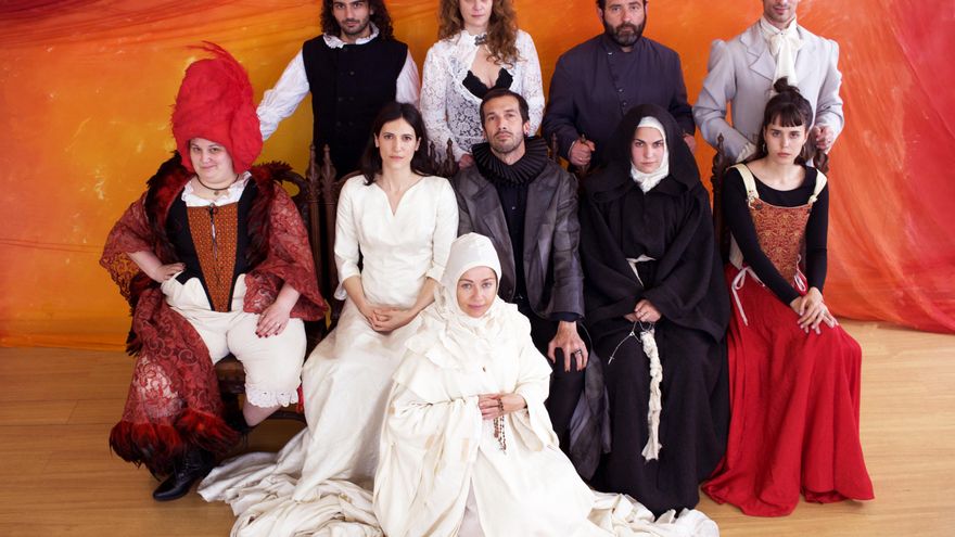 El elenco de 'Medida por medida'.