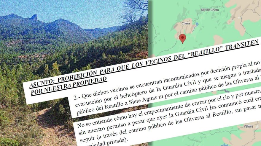 Primos del rey emérito se quejan por carta de que vecinos de una aldea dañada por la DANA pasan por su finca