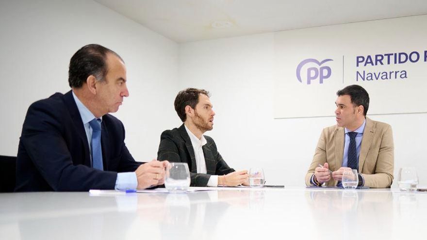 Los diputados tránsfugas de UPN Sayas y Adanero se incorporan al PP: "Hemos creado una alternativa real"