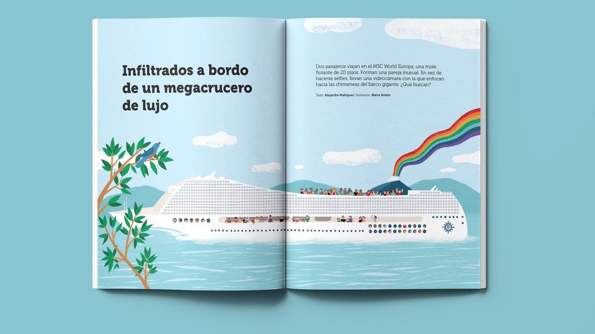 Infiltrados a bordo de un megacrucero de lujo