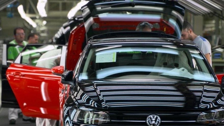 Volkswagen Navarra activa el turno de noche del 7 de febrero, marcado como ERTE, por una caída de la producción