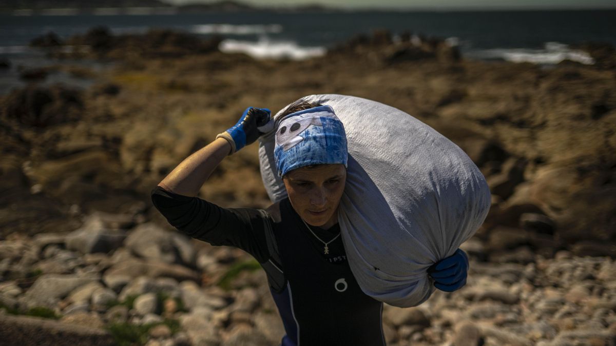Merche Díaz, la secretaria que demostró que el mar de O Pindo no entendía de imposibles