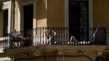 Un balcón de Barcelona