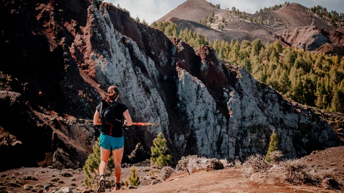 Imagen de archivo de una corredora de la Reventón El Paso Fred.Olsen Express.