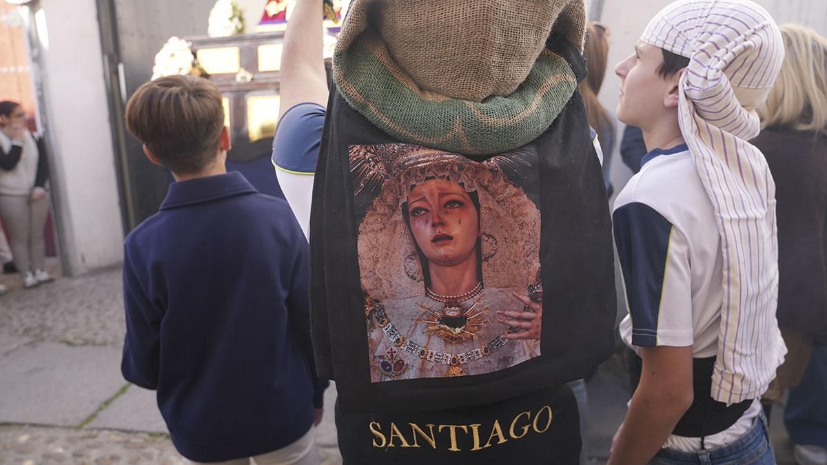 Procesión infantil del Colegio FEC Sagrada Familia