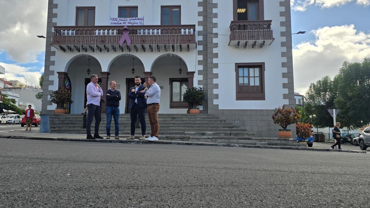 El Cabildo culmina las mejoras de los accesos al núcleo urbano de Tazacorte