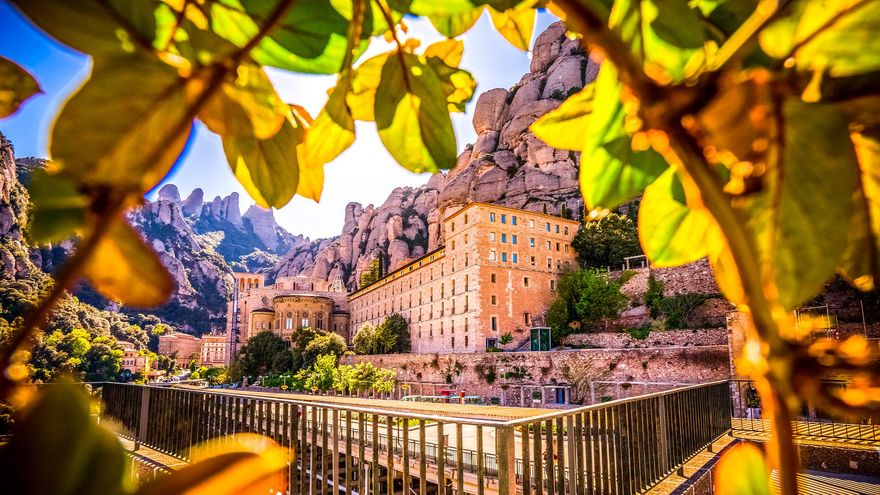 Así era la montaña de Montserrat antes de convertirse en un lugar cristiano
