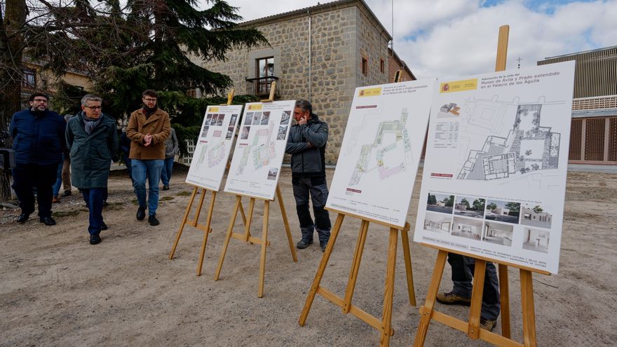 El Gobierno acelera el fin de la restauración de Los Águila (Ávila) tras 27 años en obras