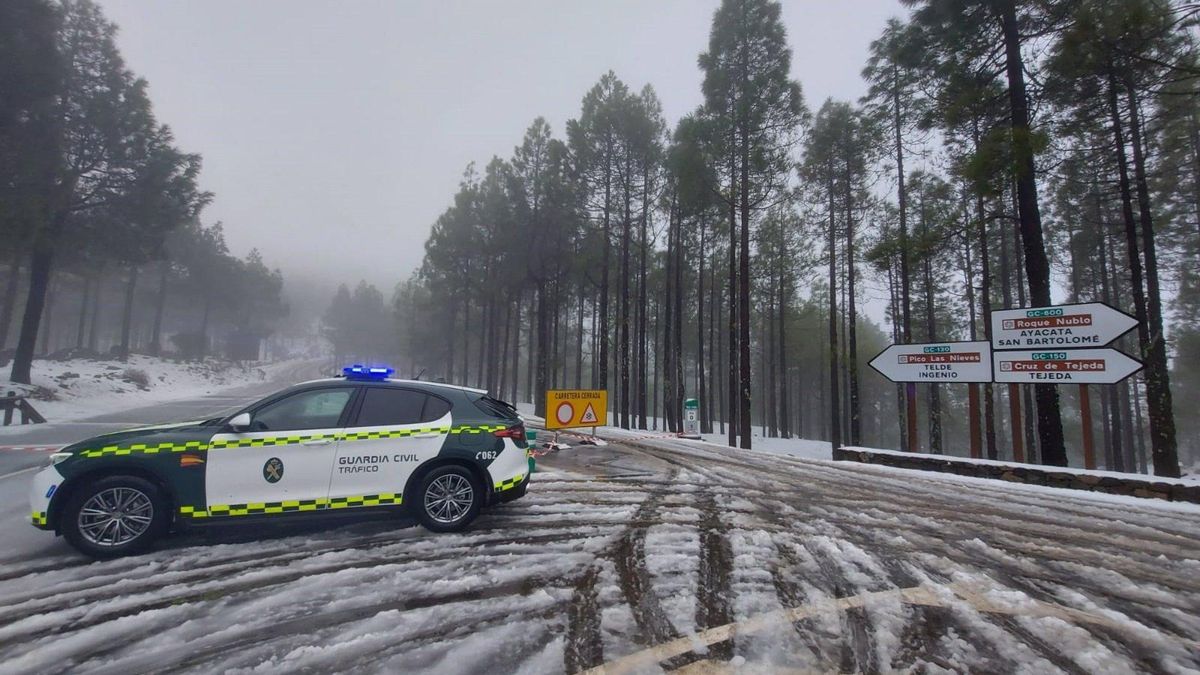 Gran Canaria activa el Plan Insular de Emergencias el primer día del año por el paso de la borrasca Francis