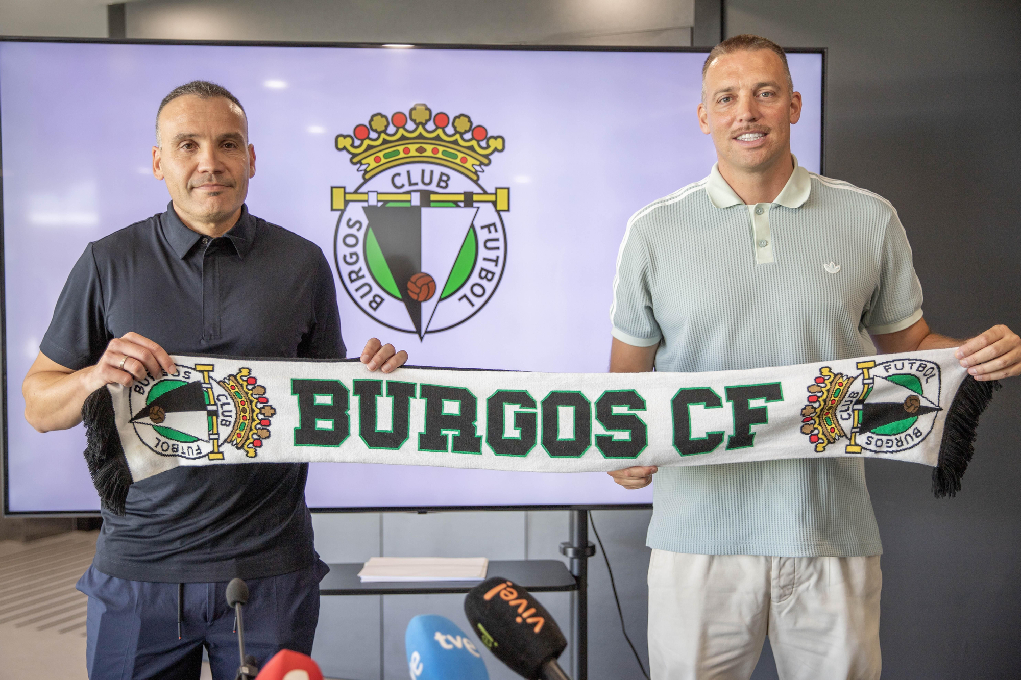 Sergio Francisco, presentado en el Burgos