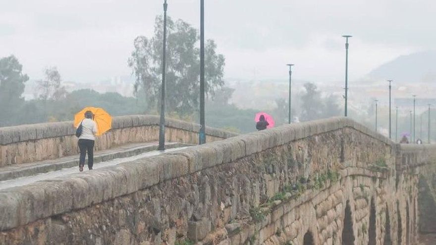 Temporal en Cáceres.