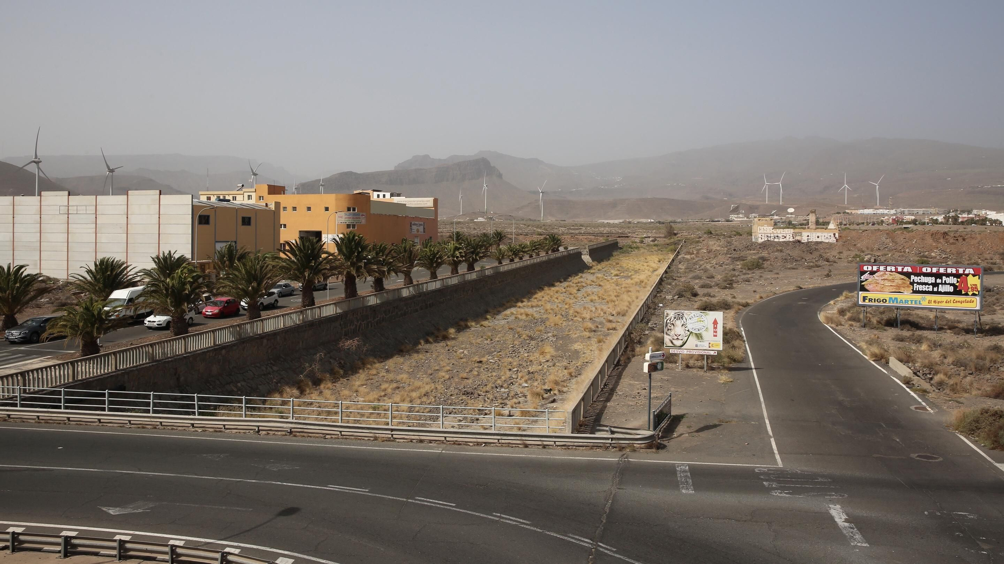 Calima en Gran Canaria este 5 de febrero