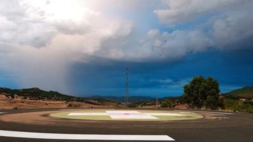 Helipuerto en Almadén (Ciudad Real)