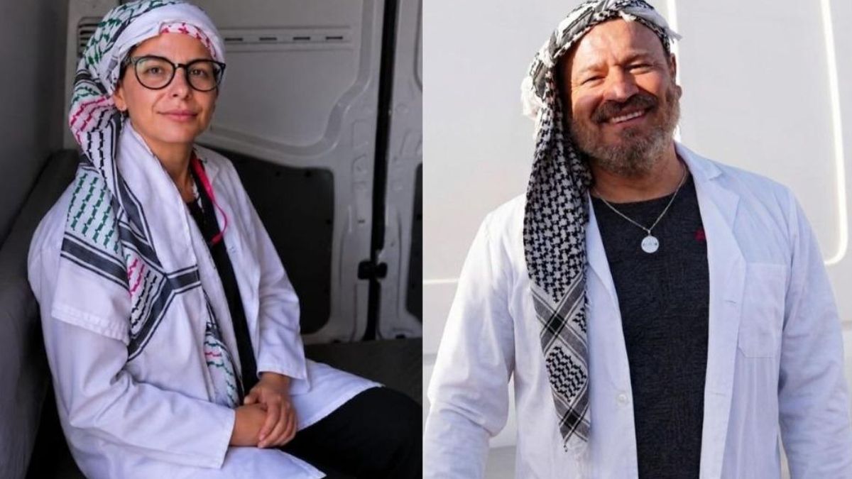 Los argentinos secuestrados cuando viajaban en misión humanitaria a Gaza
