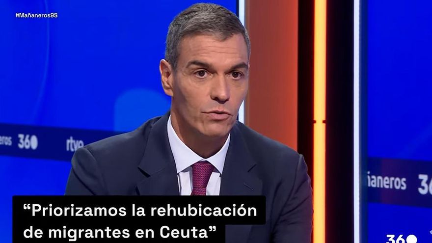 Pedro Sánchez en 'Mañaneros 360'