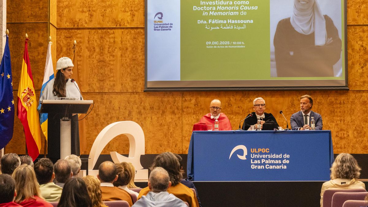 Un olivo en el campus de la Universidad de Las Palmas recordará a la fotoperiodista palestina asesinada por Israel, Fátima Hassouna