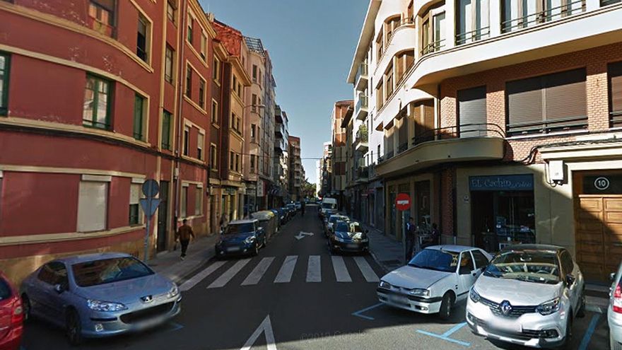 La calle Colón en León capital. // Google Street Wiew