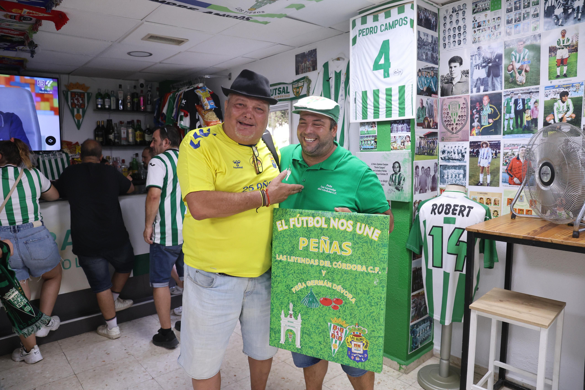 Hermanamiento de peñas entre el Córdoba CF y la UD Las Palmas