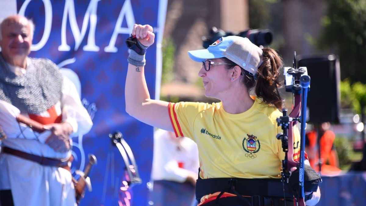 De reinventarse gracias al deporte a ser campeona de Europa de tiro con arco paralímpico