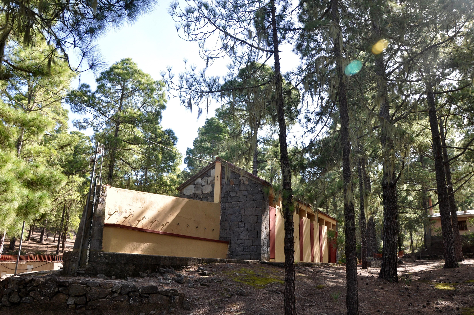 Instalaciones del Campamento de Tamadaba (Ángel Sarmiento)