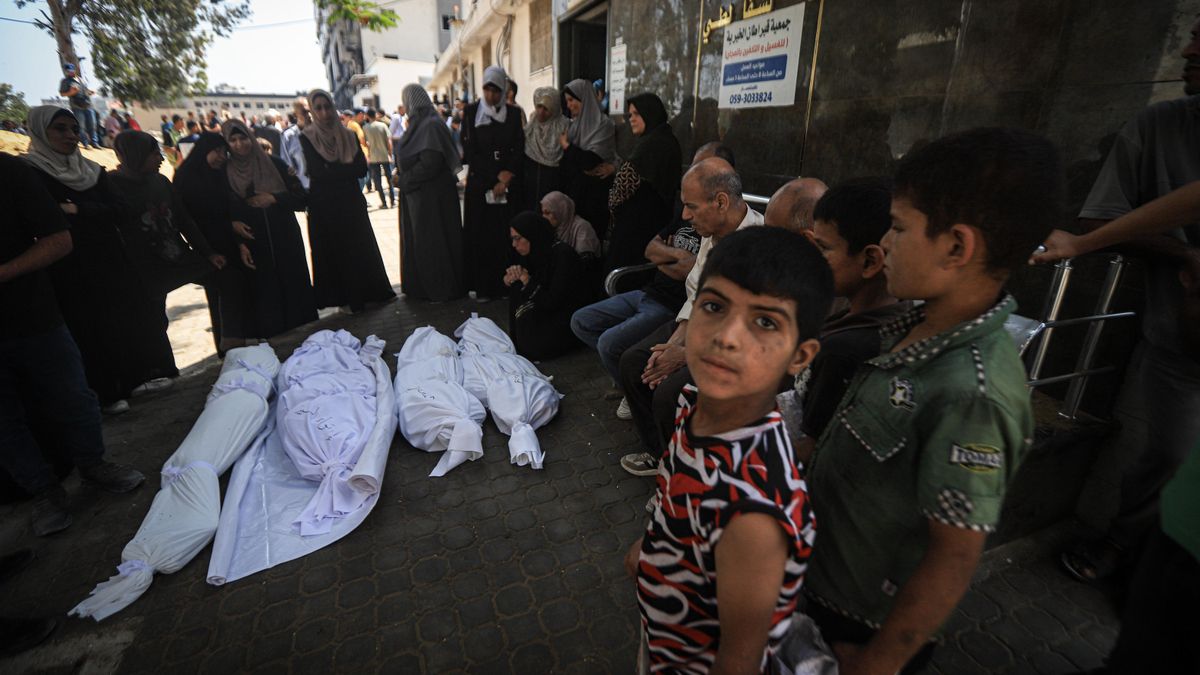 Decenas de civiles muertos y heridos este sábado en ataques israelíes, entre ellos niños y niñas