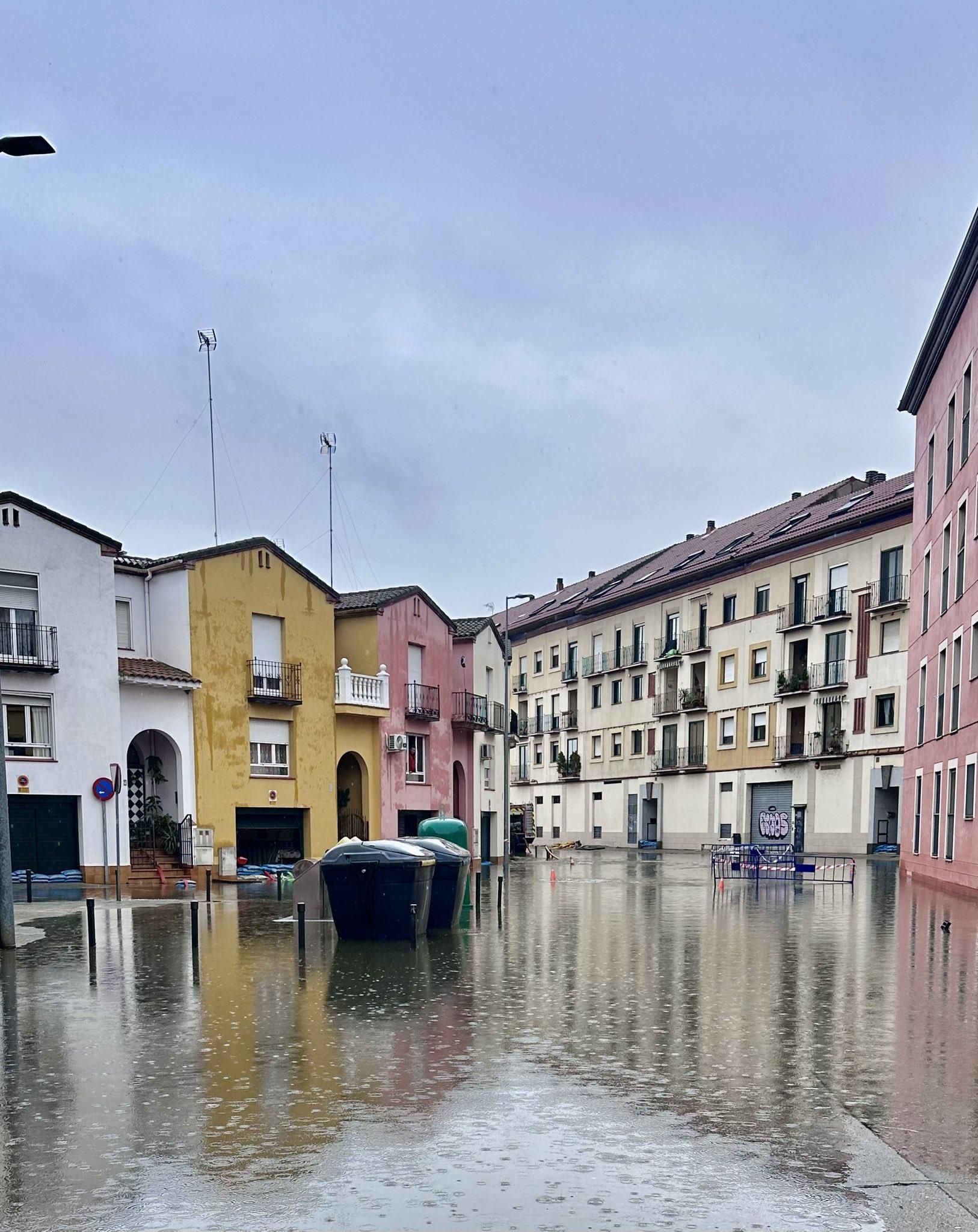 Una calle de Talavera de la Reina el 6 de febrero de 2026