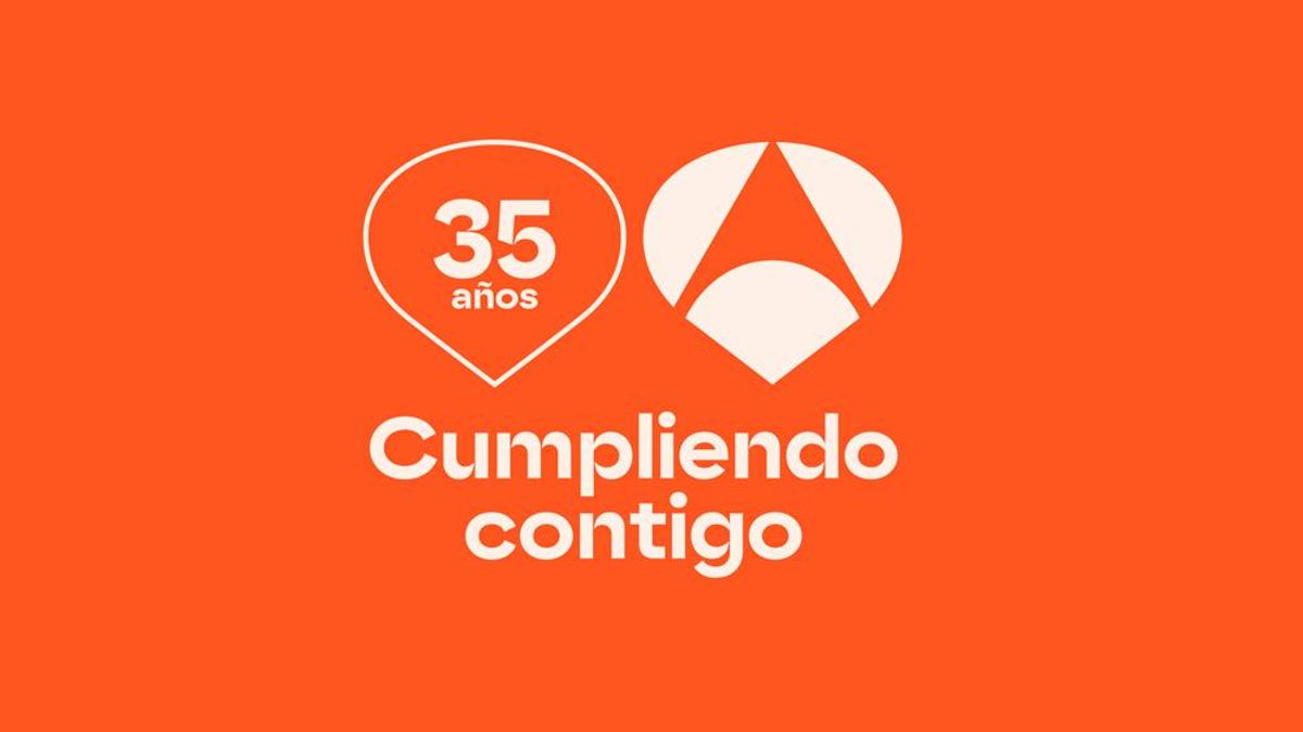 Logotipo del 35 aniversario de Antena 3