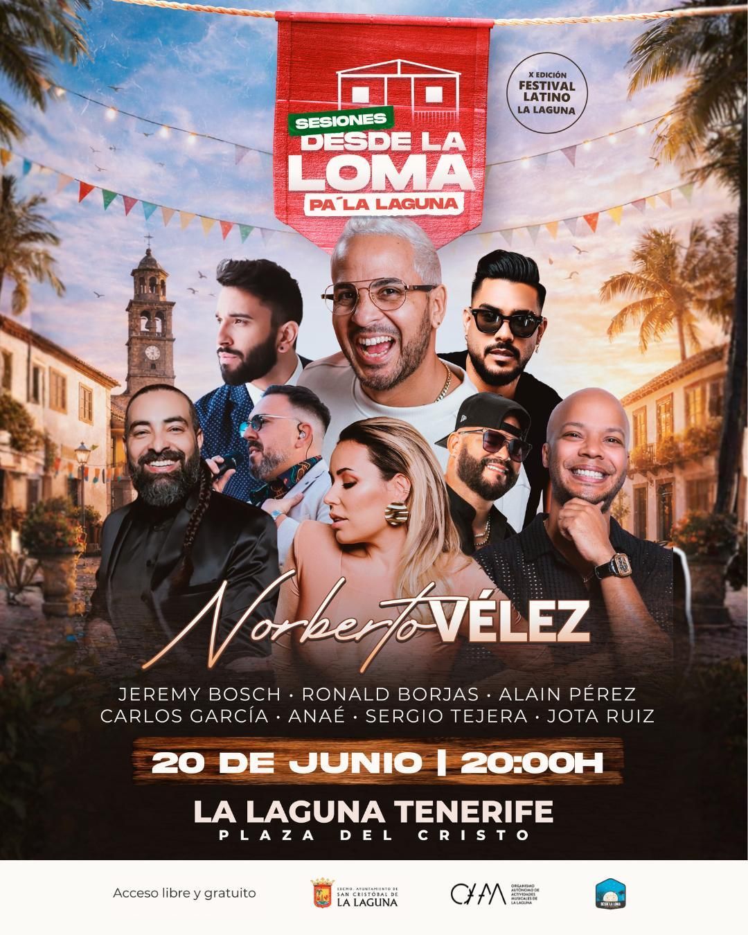 Cartel Sesiones 'Desde La Loma'.