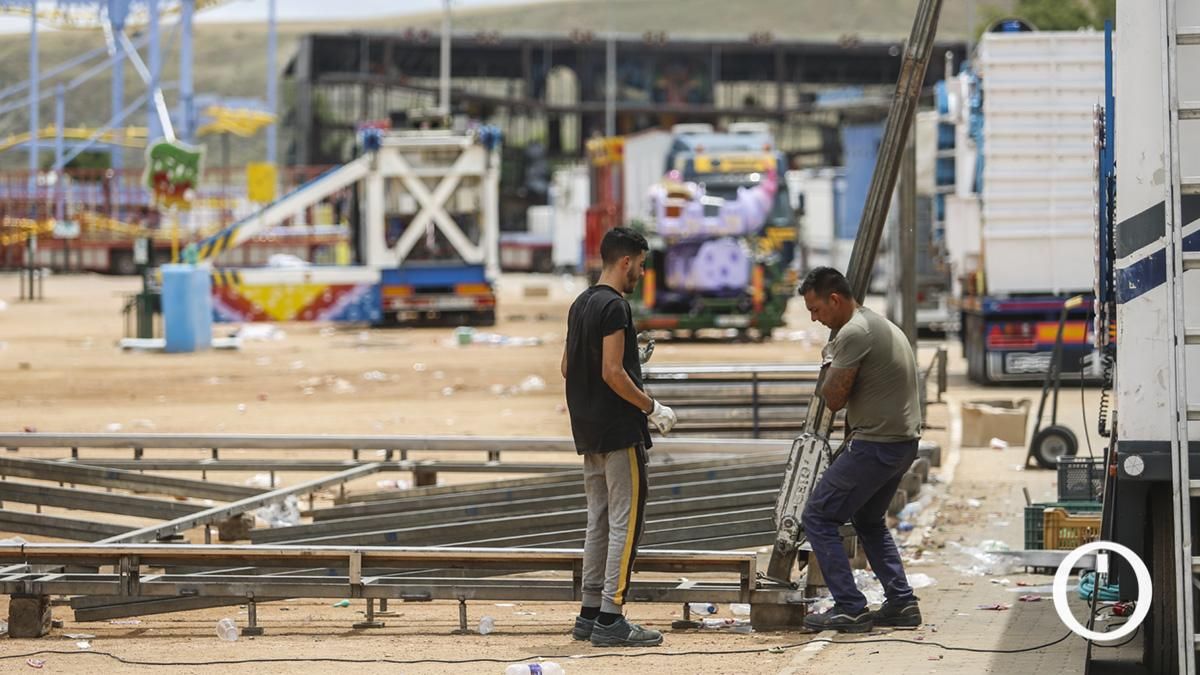 Desmontaje de la Feria