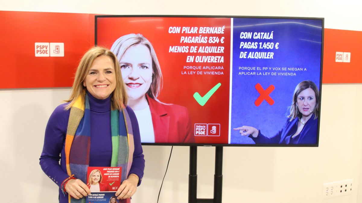 Bernabé lanza una campaña contra el "boicot" de Catalá a la limitación de alquileres en València