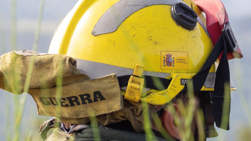 Un incendio activo en Negueira de Muñiz (Lugo) afecta a 24 hectáreas