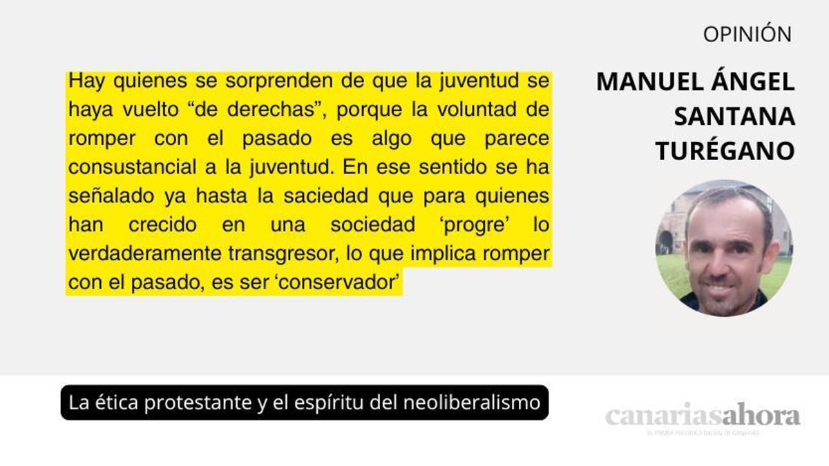 La ética protestante y el espíritu del neoliberalismo