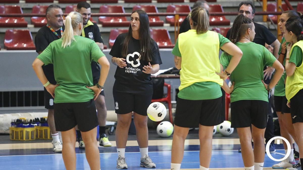 Entrenamiento del Deportivo Córdoba
