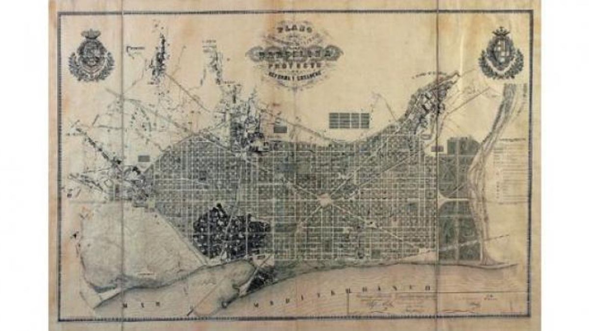 El famoso y revolucionario Plan Cerdà incluía calles anchas de veinte metros y sus icónicos chaflanes para mejorar la movilidad