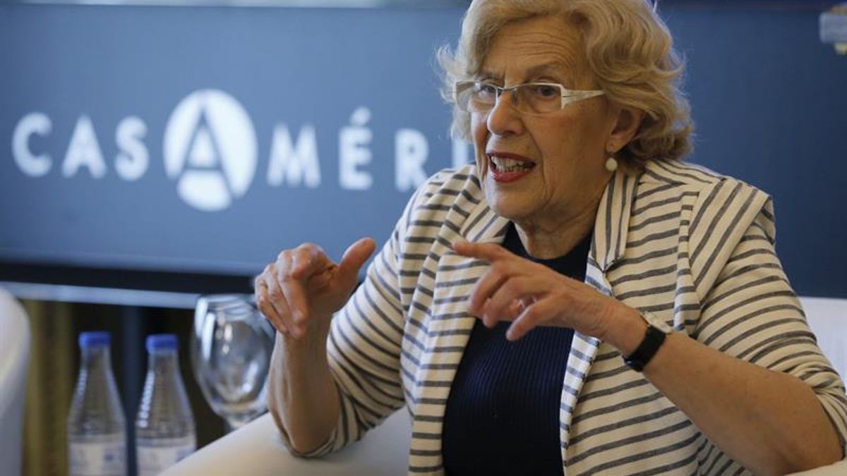 Manuela Carmena en la Asamblea de la Unión de Ciudades Capitales Iberoamericanas