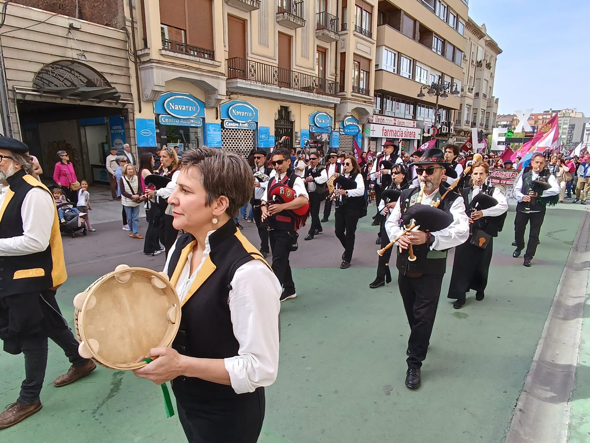 Cientos de personas exigen el 23 de abril el camino de 'León solo' y en libertad