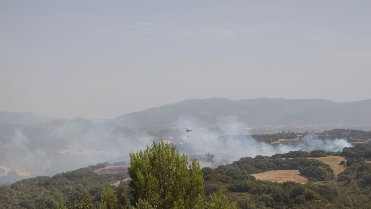 Incendio en las Cinco Villas