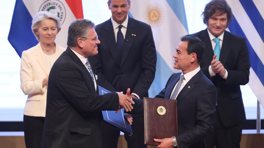 Bruselas admite que "no se ha tomado una decisión" sobre la implementación provisional del acuerdo comercial con Mercosur