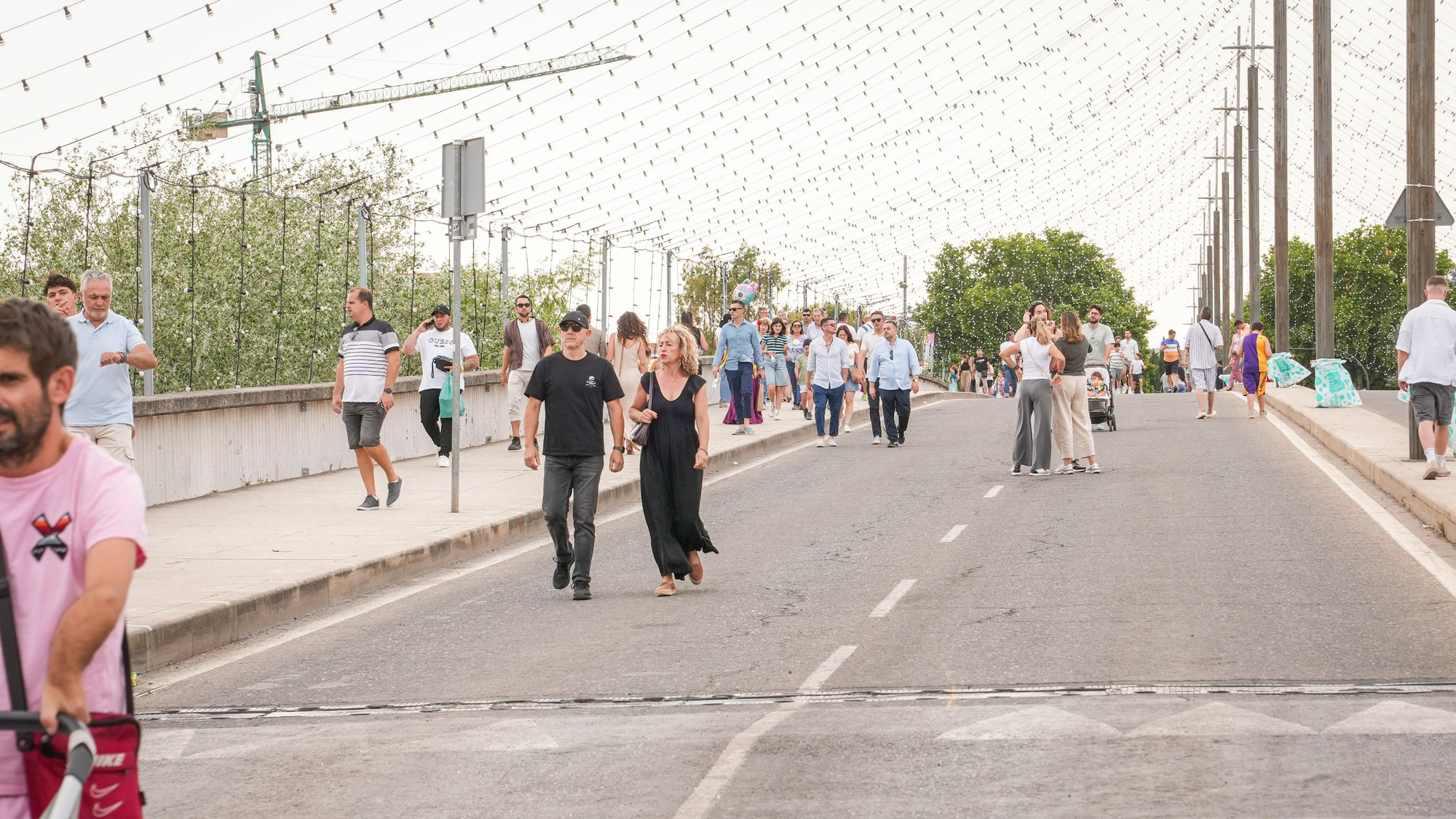Ambiente del domingo de feria