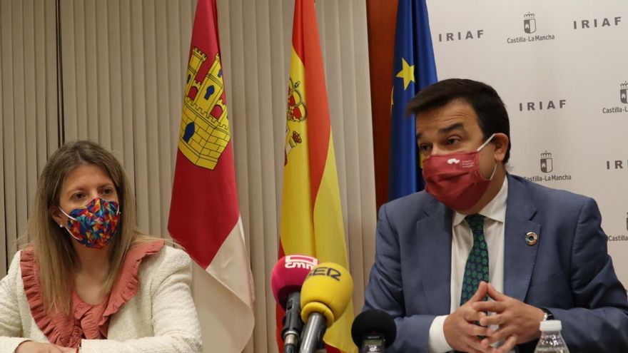 El consejero en la sede del IRIAF