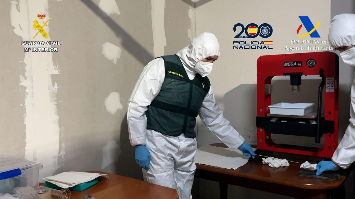Desmantelado un 'macrolaboratorio' de cocaína en Toledo en una operación internacional: hay 13 detenidos