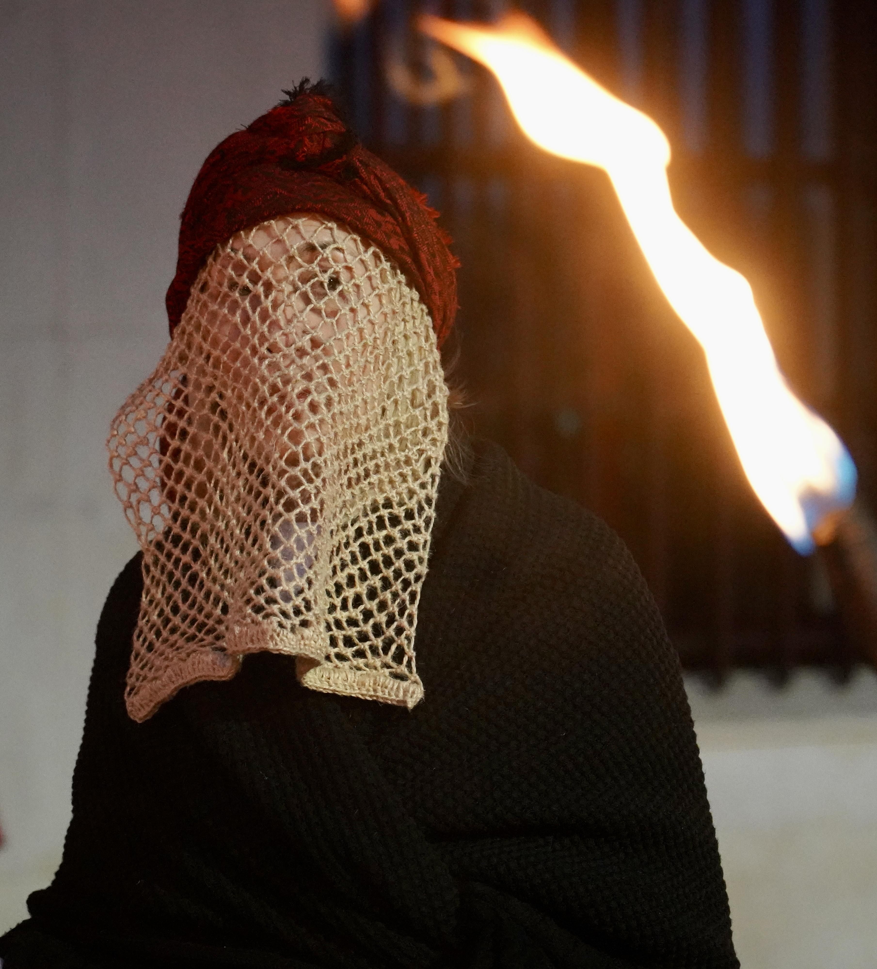 La Mojiganga saca a las calles de Riaño su tradicional antruido. Campillo. Agencia ICAL