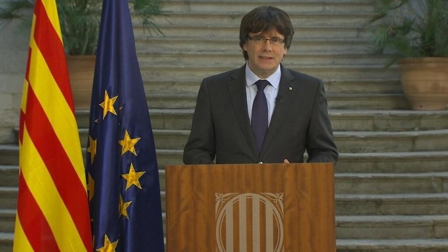 Llach (JxSí) habla ya del exilio de Puigdemont como una denuncia contra España