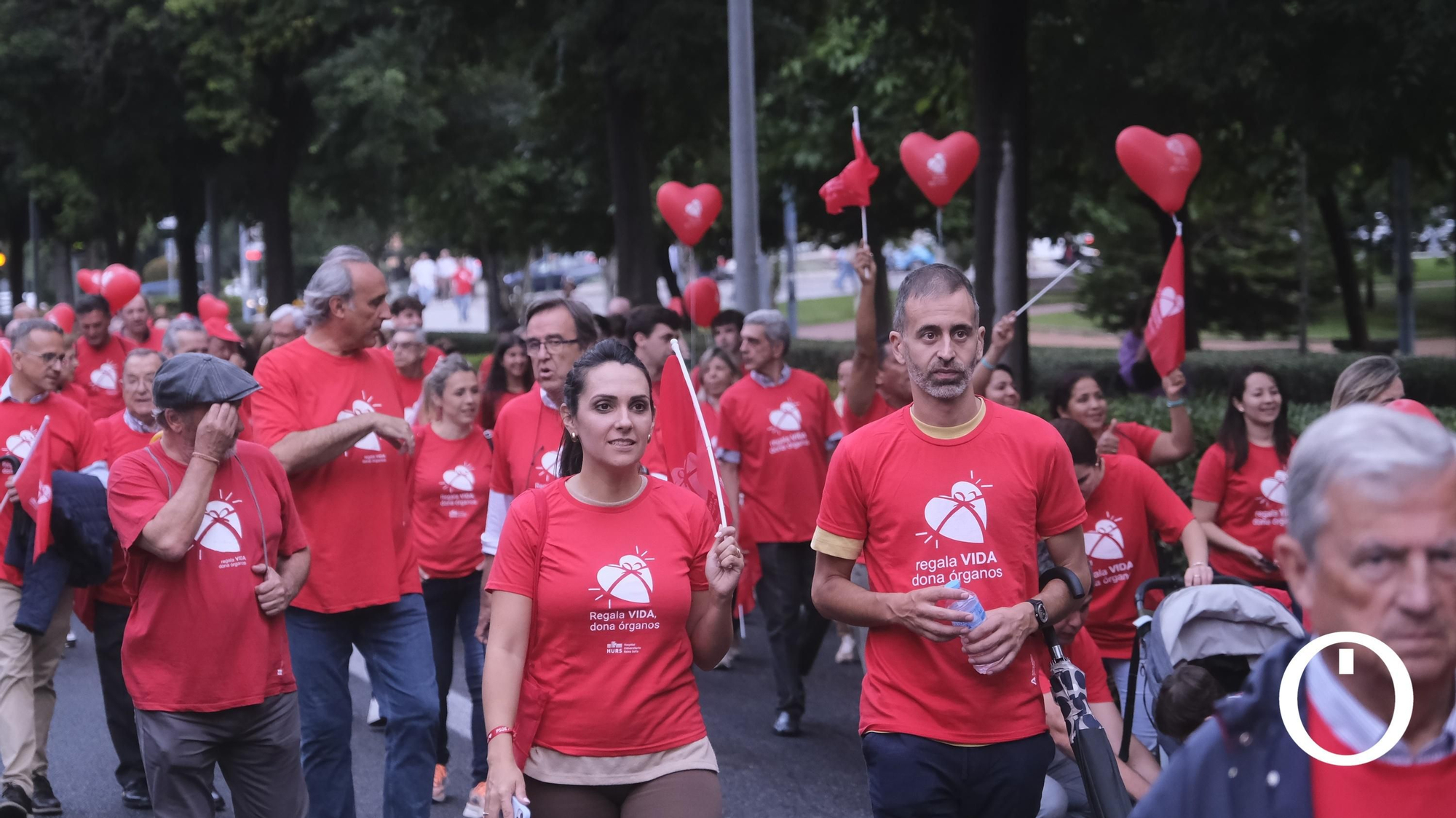 Marcha por la Donación de órganos.