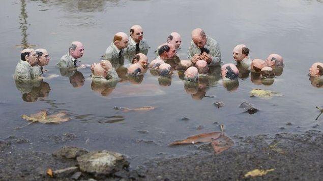 'Políticos discutiendo sobre el cambio climático'. Montreal, Canadá (2015).