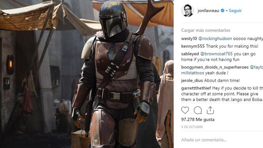 Instagram de Jon Favreau