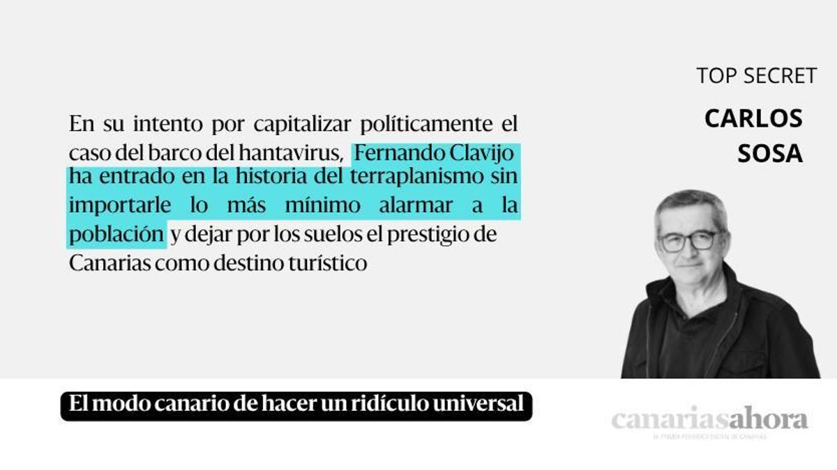 El modo canario de hacer un ridículo universal
