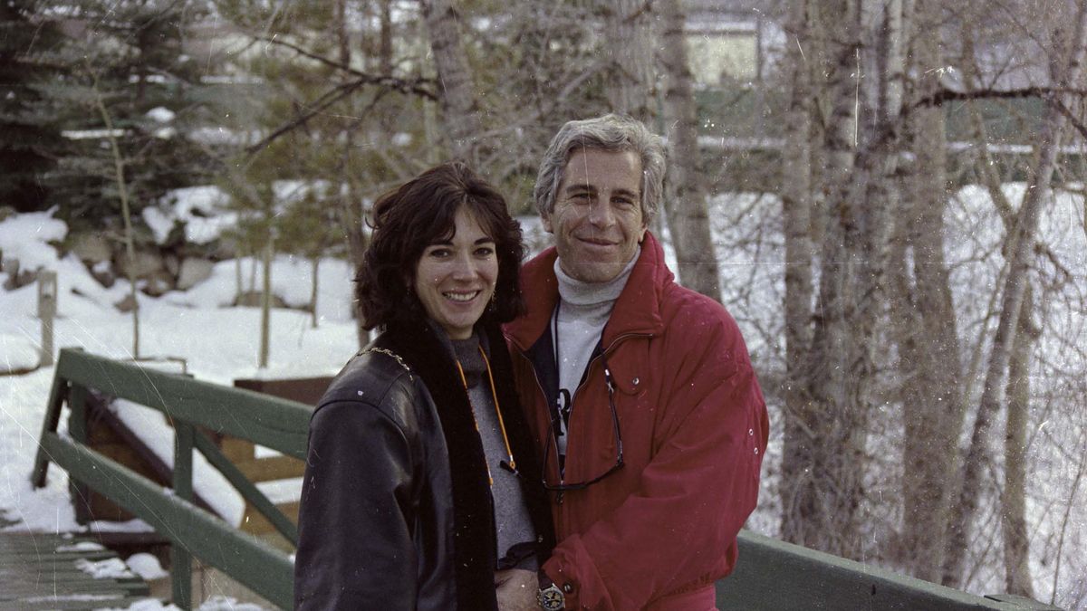 Jeffrey Epstein y Meghan Maxwell.